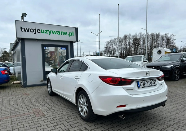 Mazda 6 cena 58900 przebieg: 198568, rok produkcji 2017 z Nałęczów małe 232